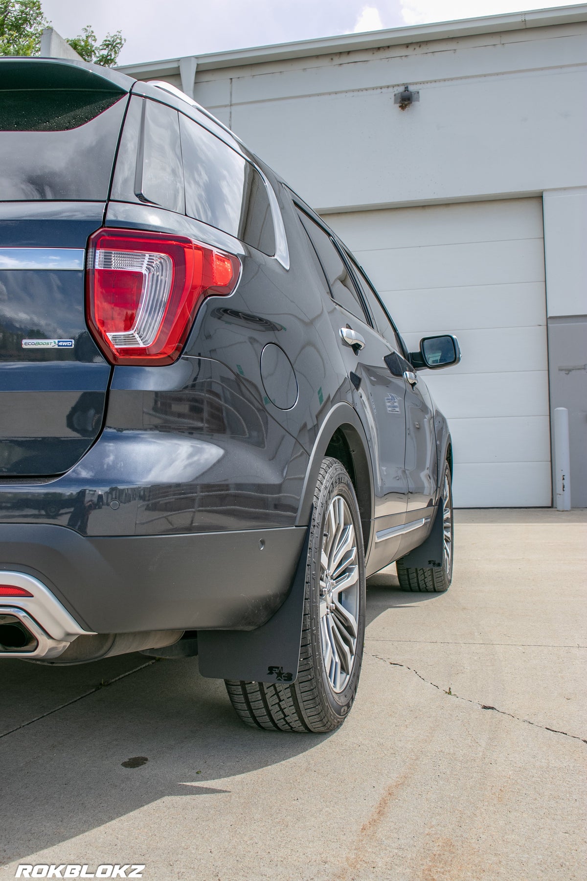 2019 Ford Explorer FT. Rokblokz Mud Flaps in Original Size