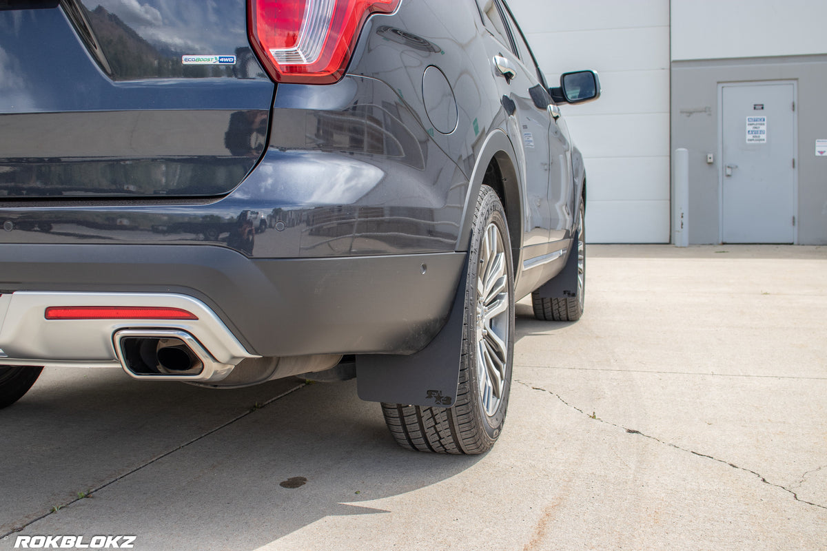 2019 Ford Explorer FT. Rokblokz Mud Flaps in Original Size