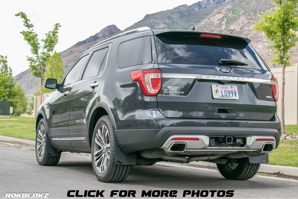 2019 Ford Explorer FT. Rokblokz Mud Flaps in Original Size