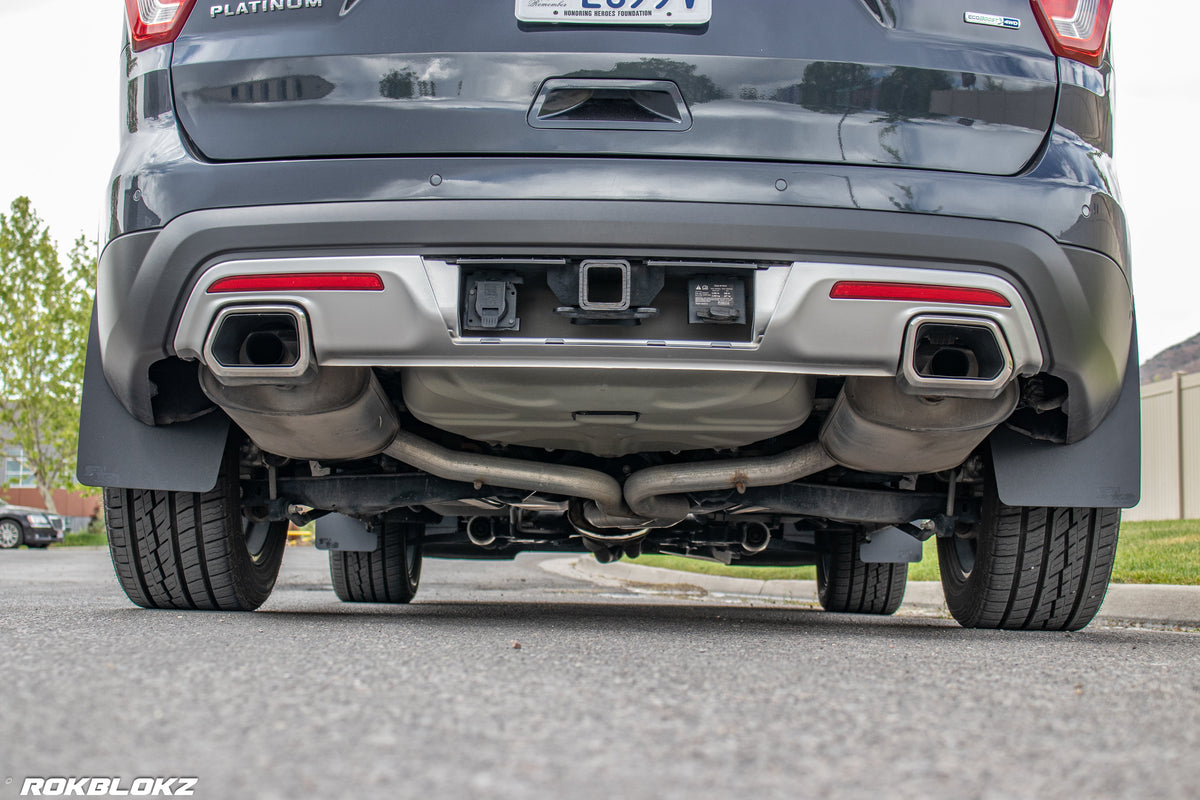 2019 Ford Explorer FT. Rokblokz Mud Flaps in Original Size