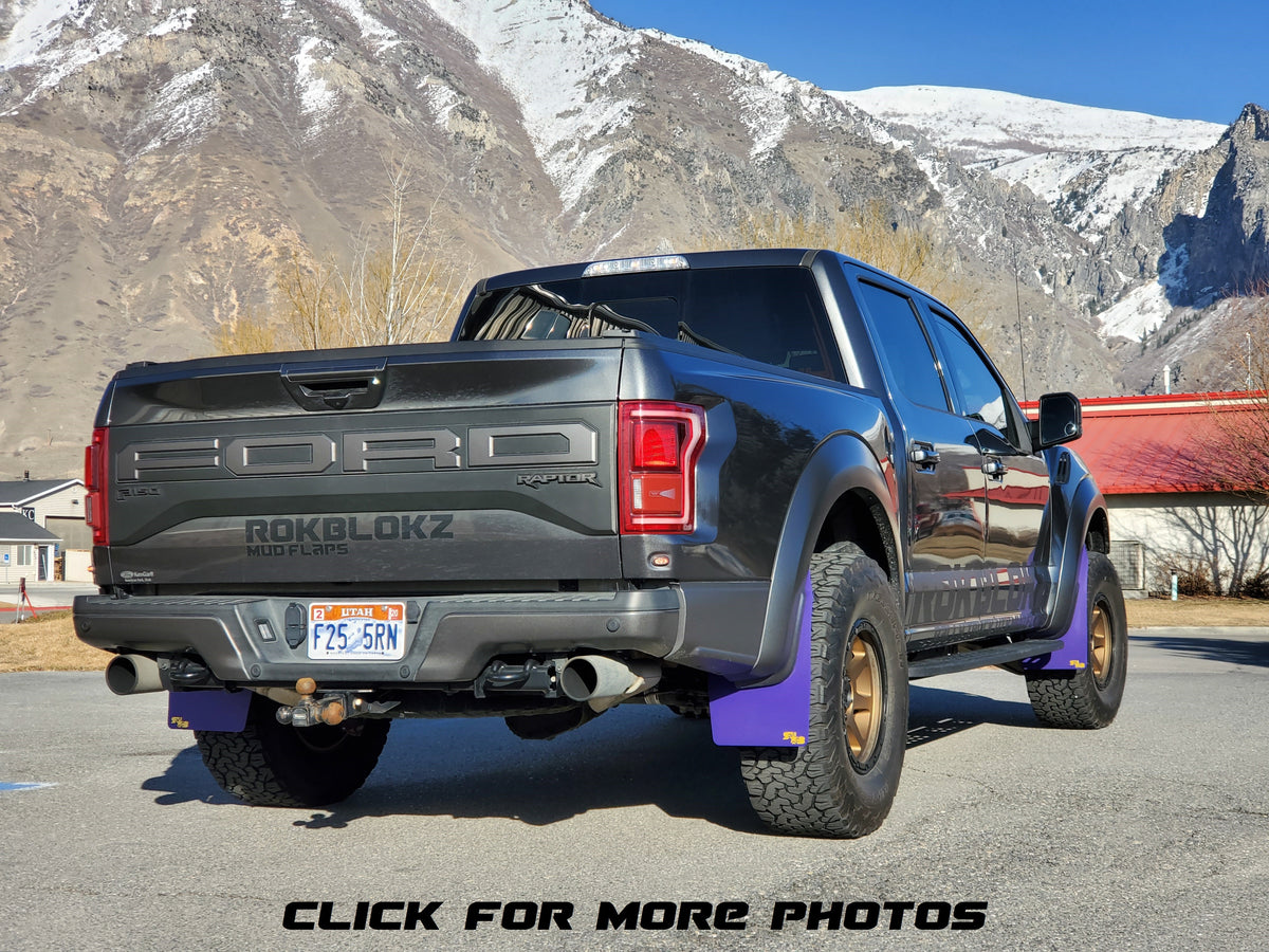 RokBlokz - Ford F-150 RAPTOR 2017-2020 Mud Flaps