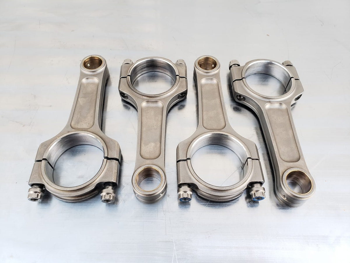 Manley Subaru EJ205/EJ257 5.216in L Turbo Tuff Pro Series I Beam Connecting Rod Set w/ ARP 625+ Bolt