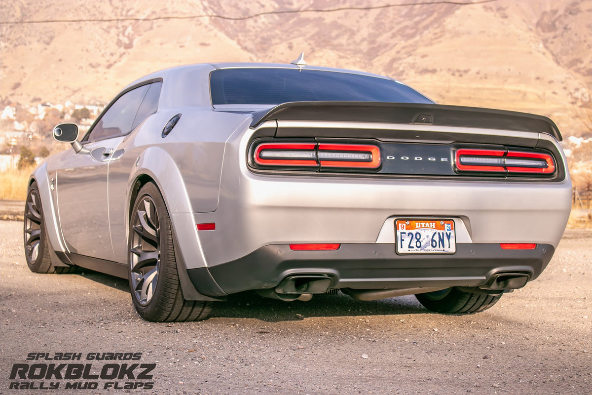 RokBlokz - Dodge Challenger Widebody 2018-2023 Splash Guards