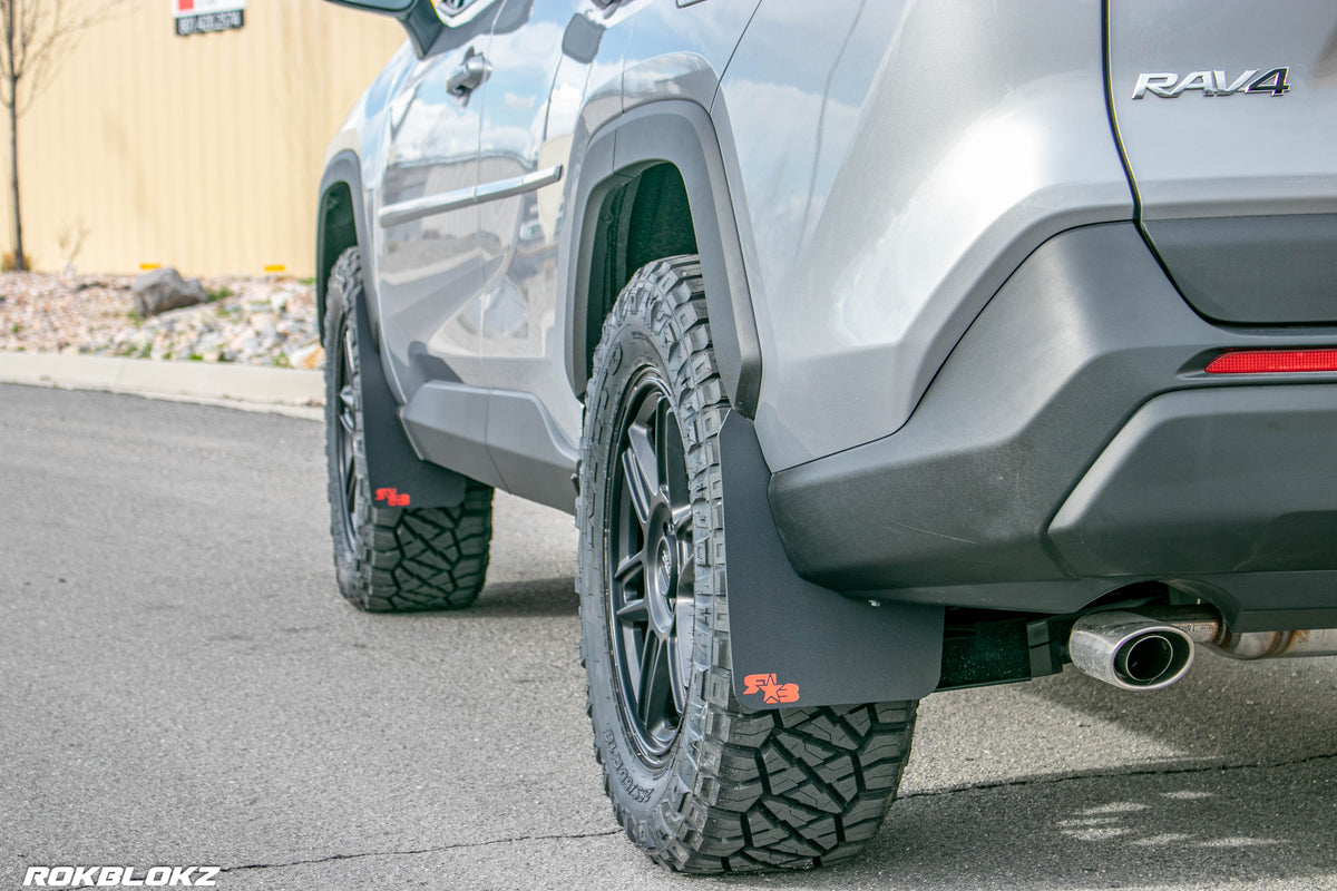 RokBlokz - Toyota RAV4 (5th Gen) LE, XLE, LIMITED, Hybrid 2019+ Mud Flaps