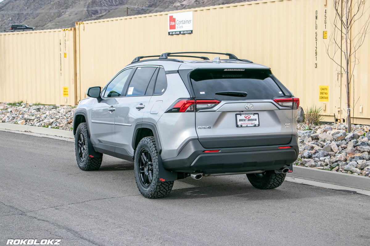 RokBlokz - Toyota RAV4 (5th Gen) LE, XLE, LIMITED, Hybrid 2019+ Mud Flaps