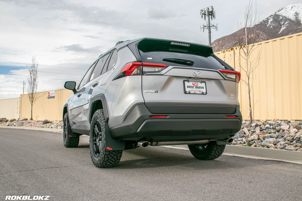 RokBlokz - Toyota RAV4 (5th Gen) LE, XLE, LIMITED, Hybrid 2019+ Mud Flaps