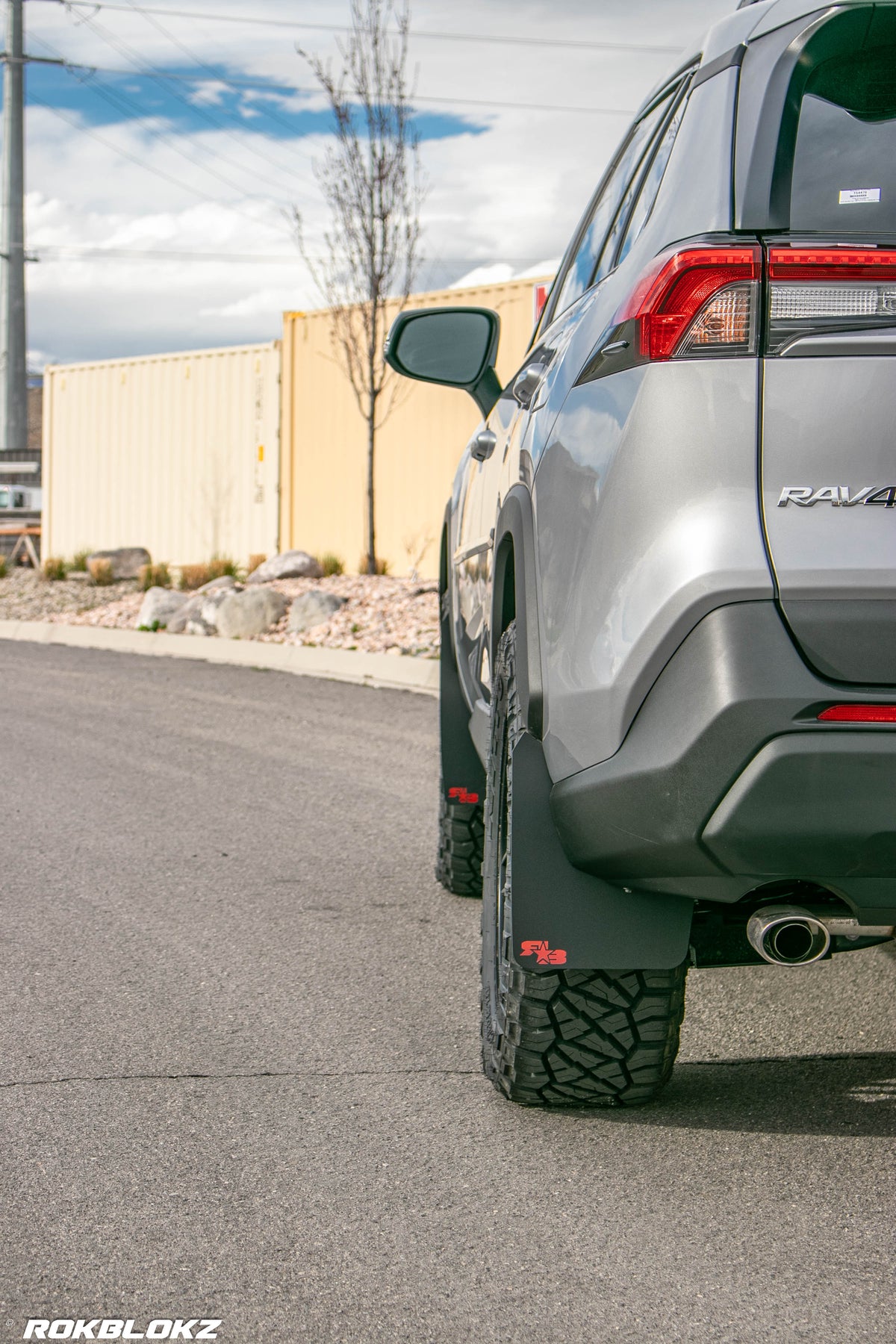 RokBlokz - Toyota RAV4 (5th Gen) LE, XLE, LIMITED, Hybrid 2019+ Mud Flaps