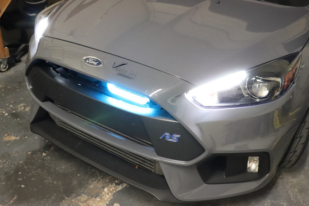 2016-2018 Ford Focus RS BIG MOUTH &quot;LIT KIT&quot; Ram Air Intake Snorkel | Velossa Tech Design