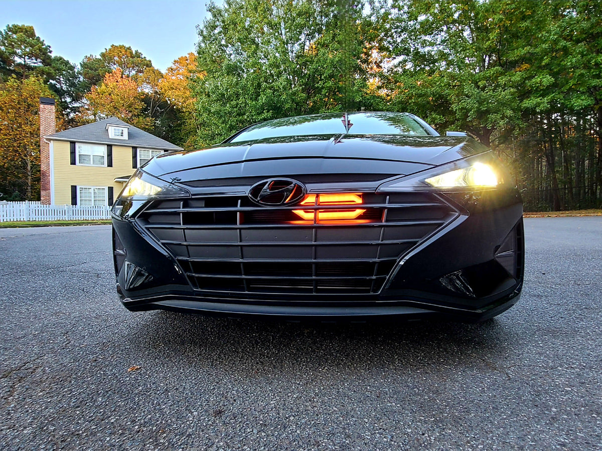 Velossa Tech - 2019-2020 Hyundai Elantra Sport (Avante Sport, AD and Elantra SEL) BIG MOUTH &quot;LIT KIT&quot; Ram Air Intake Snorkel