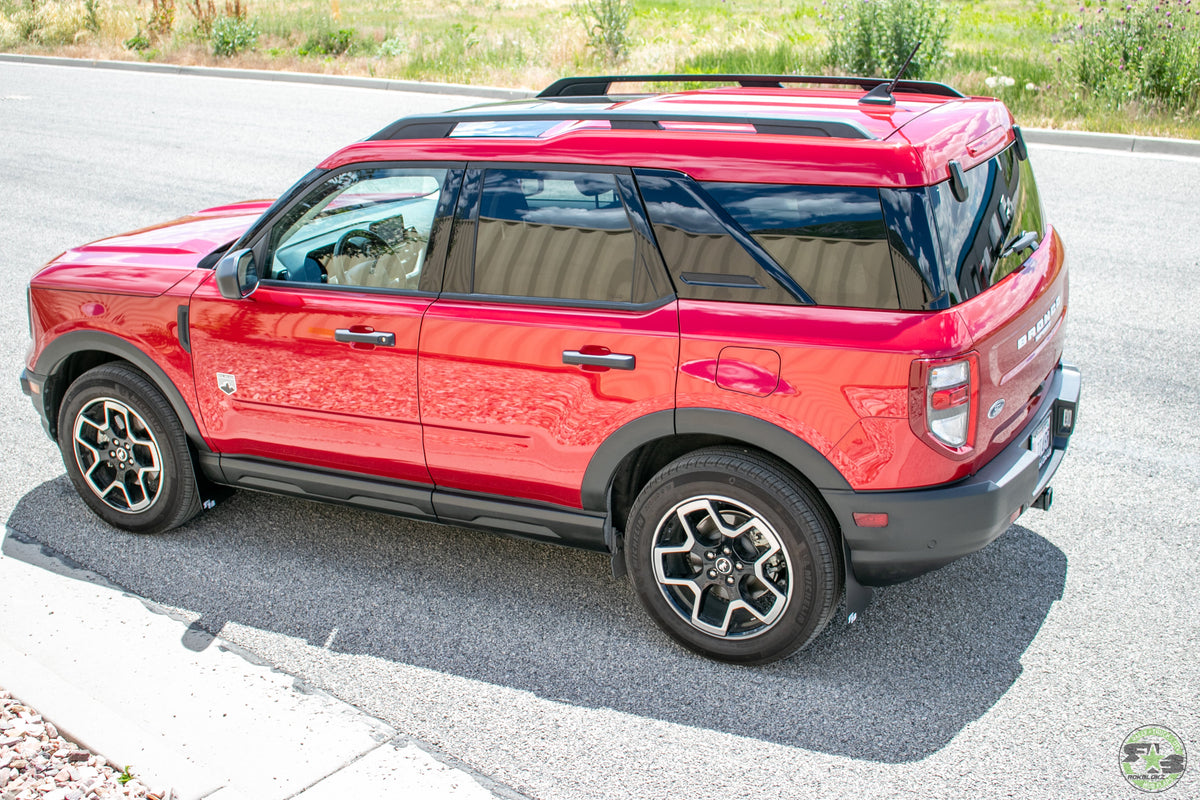 1st Gen Ford Bronco Sport featuring Rokblokz Mud Flaps in Original