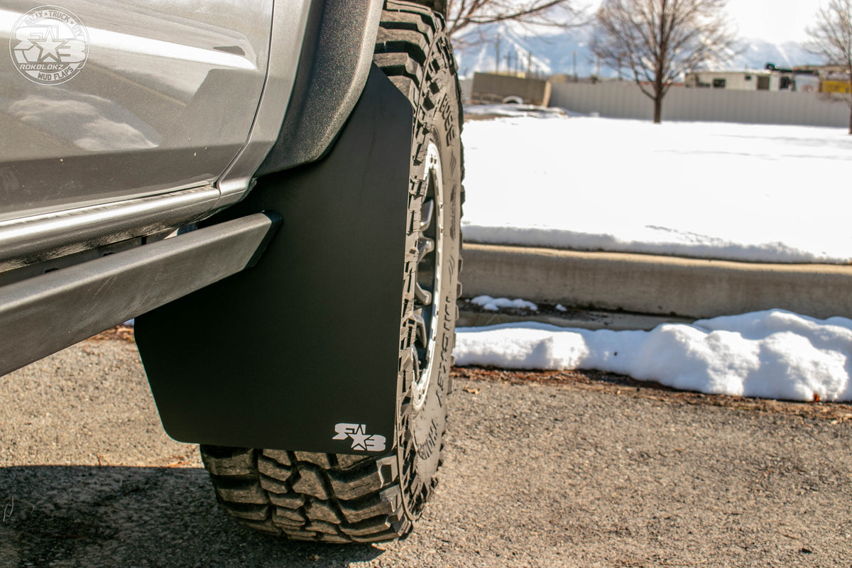 2021 Bronco Badlands (37&quot; Tires &amp; Lift) ft Rokblokz XL LONG Mud flaps