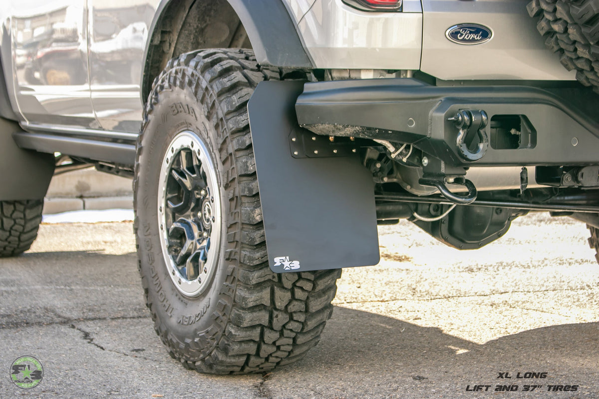 RokBlokz - Ford Bronco 2021+ Quick Release Mud Flaps