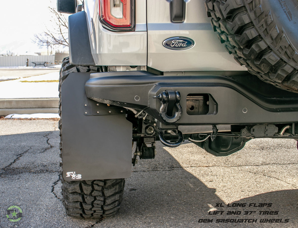 RokBlokz - Ford Bronco 2021+ Quick Release Mud Flaps