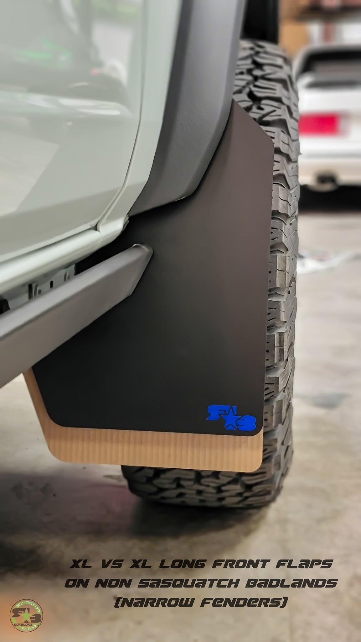 RokBlokz - Ford Bronco 2021+ Quick Release Mud Flaps