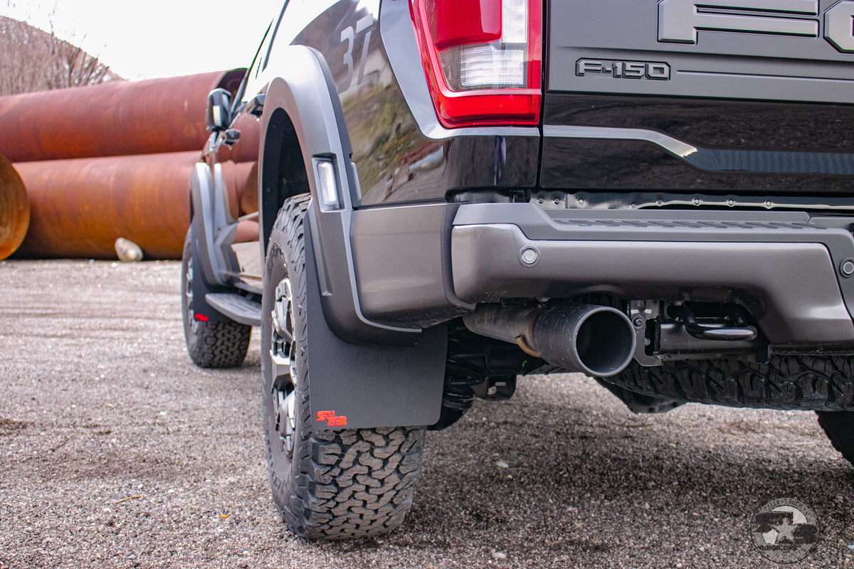 2021 Ford Raptor ft Rokblokz Original Mud Flaps