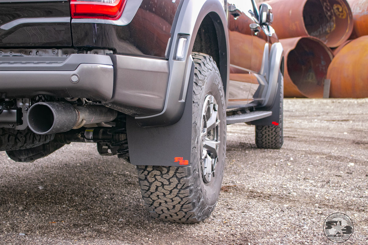 2021 Ford Raptor ft Rokblokz Original Mud Flaps