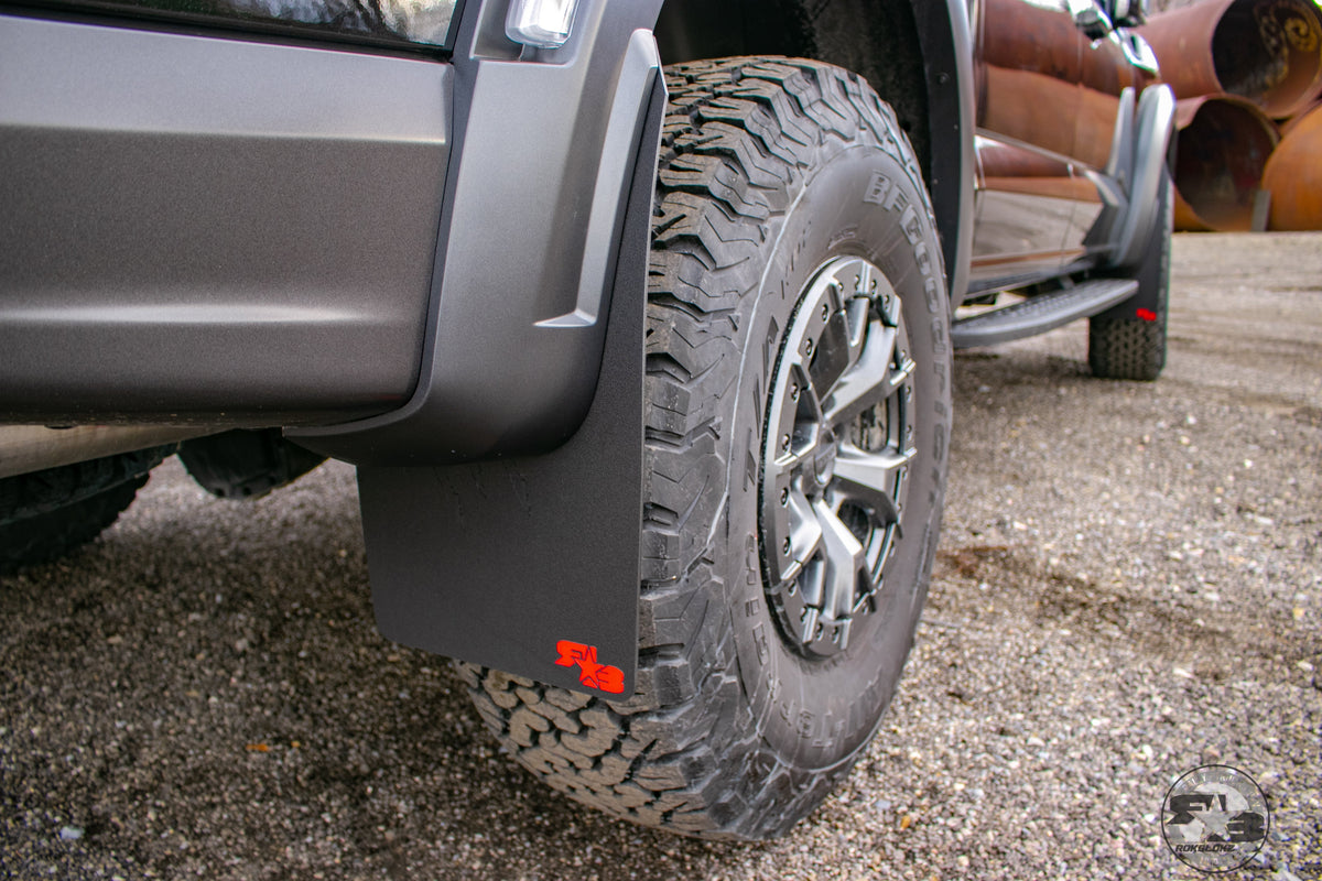 2021 Ford Raptor ft Rokblokz Original Mud Flaps