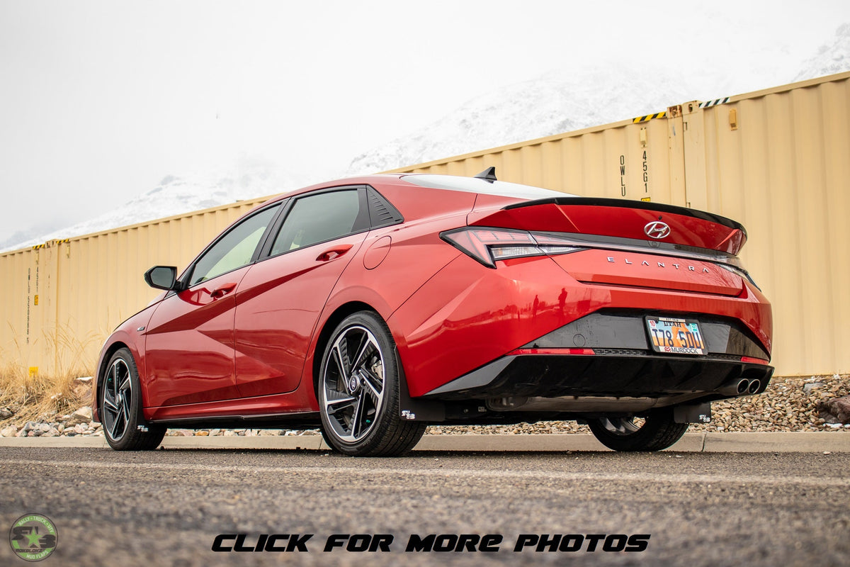 2021 Hyundai Elantra N-Line Featuring Rokblokz Mud Flaps 1