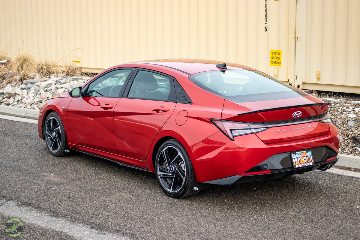 2021 Hyundai Elantra N-Line Featuring Rokblokz Mud Flaps 11