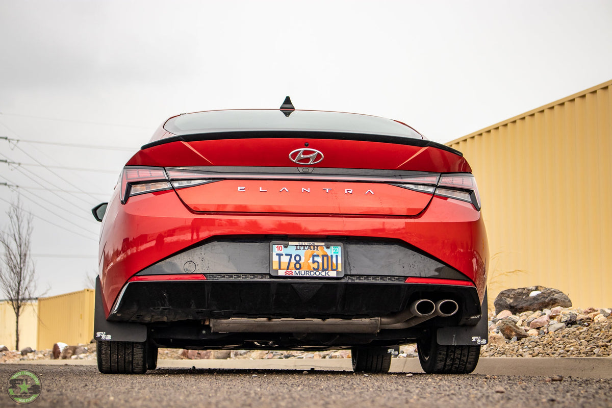 2021 Hyundai Elantra N-Line Featuring Rokblokz Mud Flaps 4