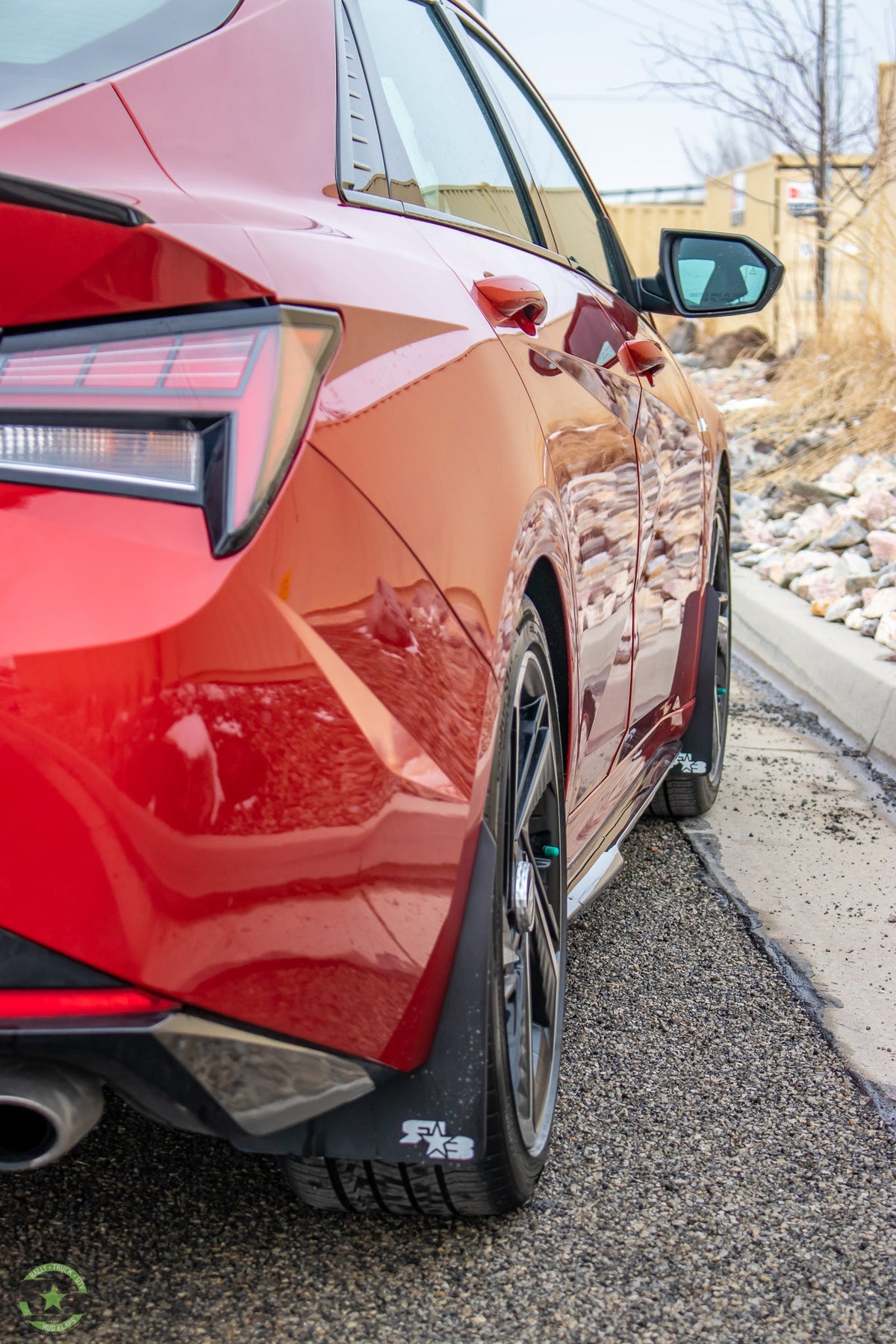 2021 Hyundai Elantra N-Line Featuring Rokblokz Mud Flaps  10