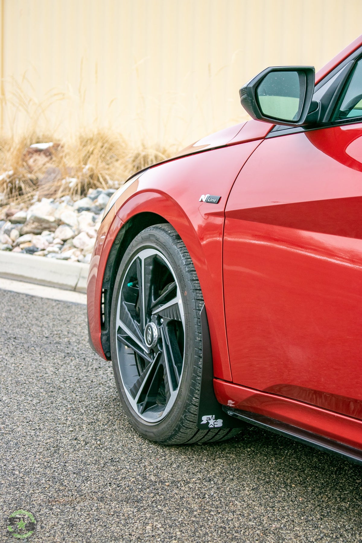 2021 Hyundai Elantra N-Line Featuring Rokblokz Mud Flaps 7