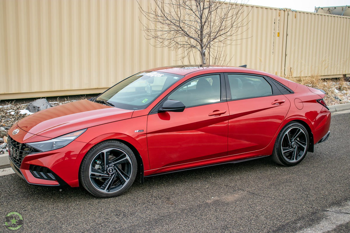 2021 Hyundai Elantra N-Line Featuring Rokblokz Mud Flaps 9