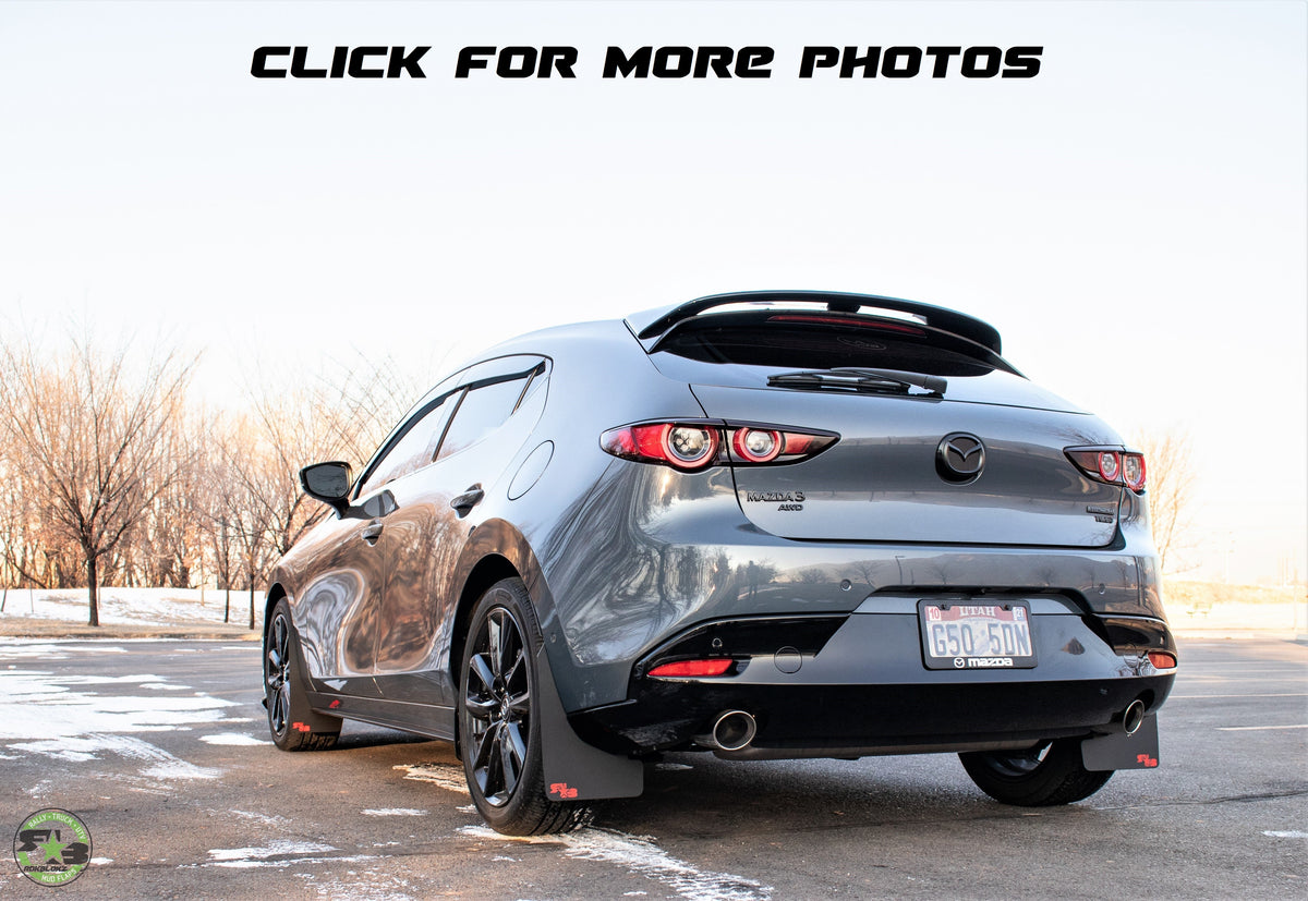 RokBlokz - Mazda 3 Hatchback 2019+ Rally Mud Flaps