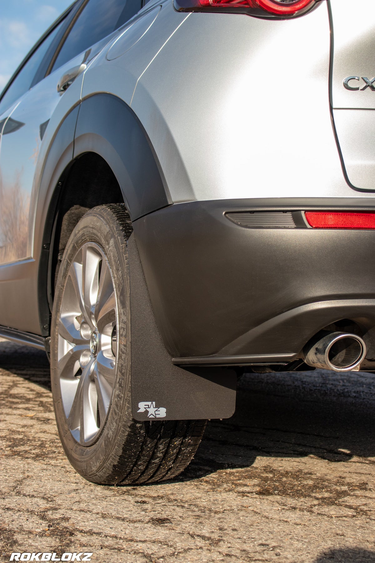 RokBlokz - Mazda CX-30 2020+ Rally Mud Flaps