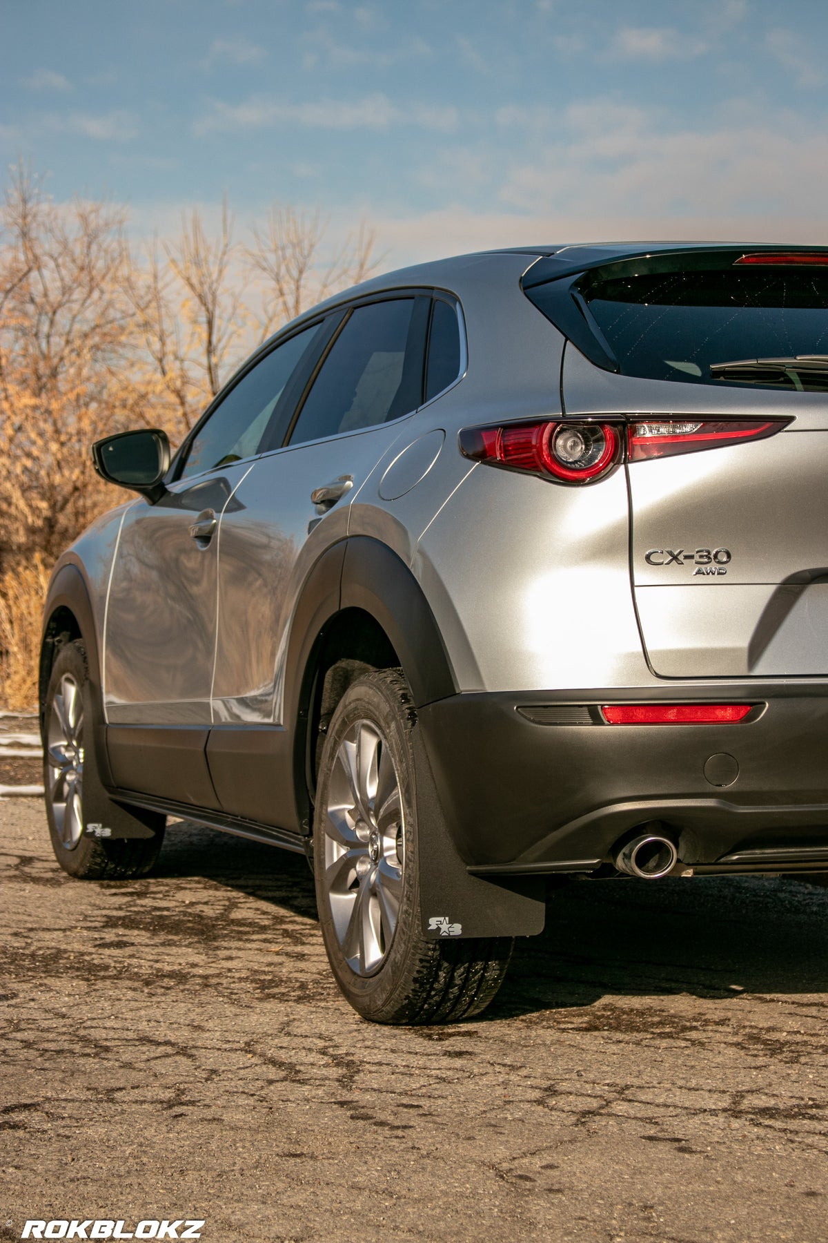 RokBlokz - Mazda CX-30 2020+ Rally Mud Flaps