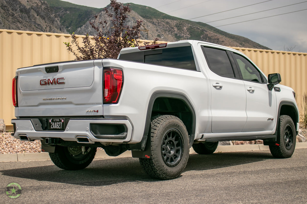 2022 GMC Sierra Ft. Rokblokz Mud Flaps in Original - side Full