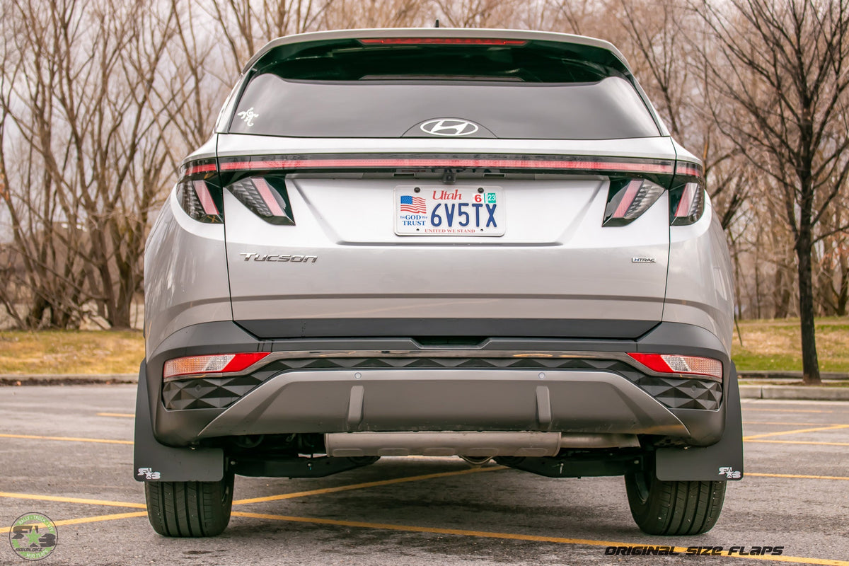 2022 Hyundai Tucson featuring Original Mud Flaps by Rokblokz