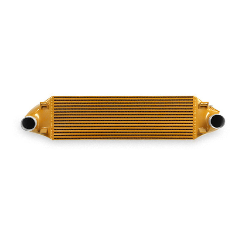 Mishimoto 2013+ Ford Focus ST Gold Intercooler w/ Polished Pipes - MMINT-FOST-13KPGD