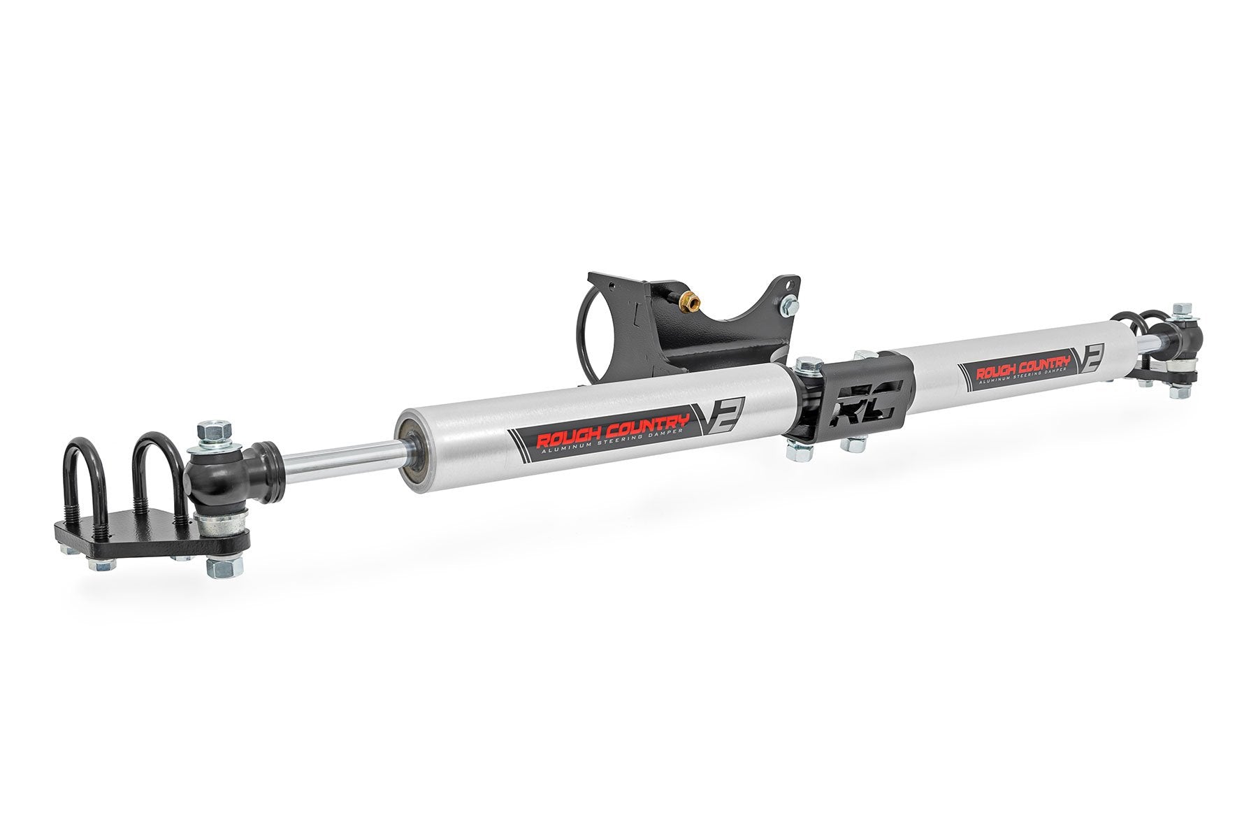 V2 Steering Stabilizer | Dual | 2-8 Inch Lift | Ford F-250/F-350 Super Duty (05-24)