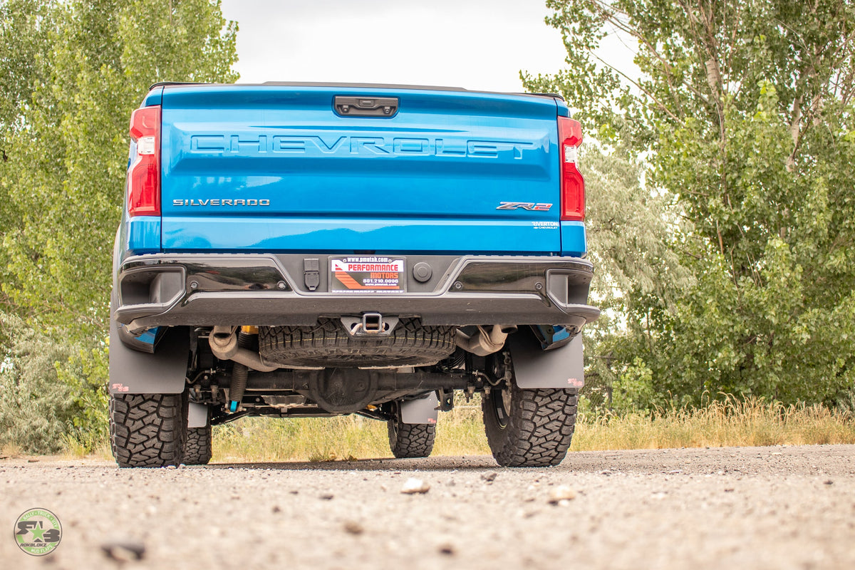 2023 Chevrolet ZR2 Silverado ft. Rokblokz Mud flaps - Rear