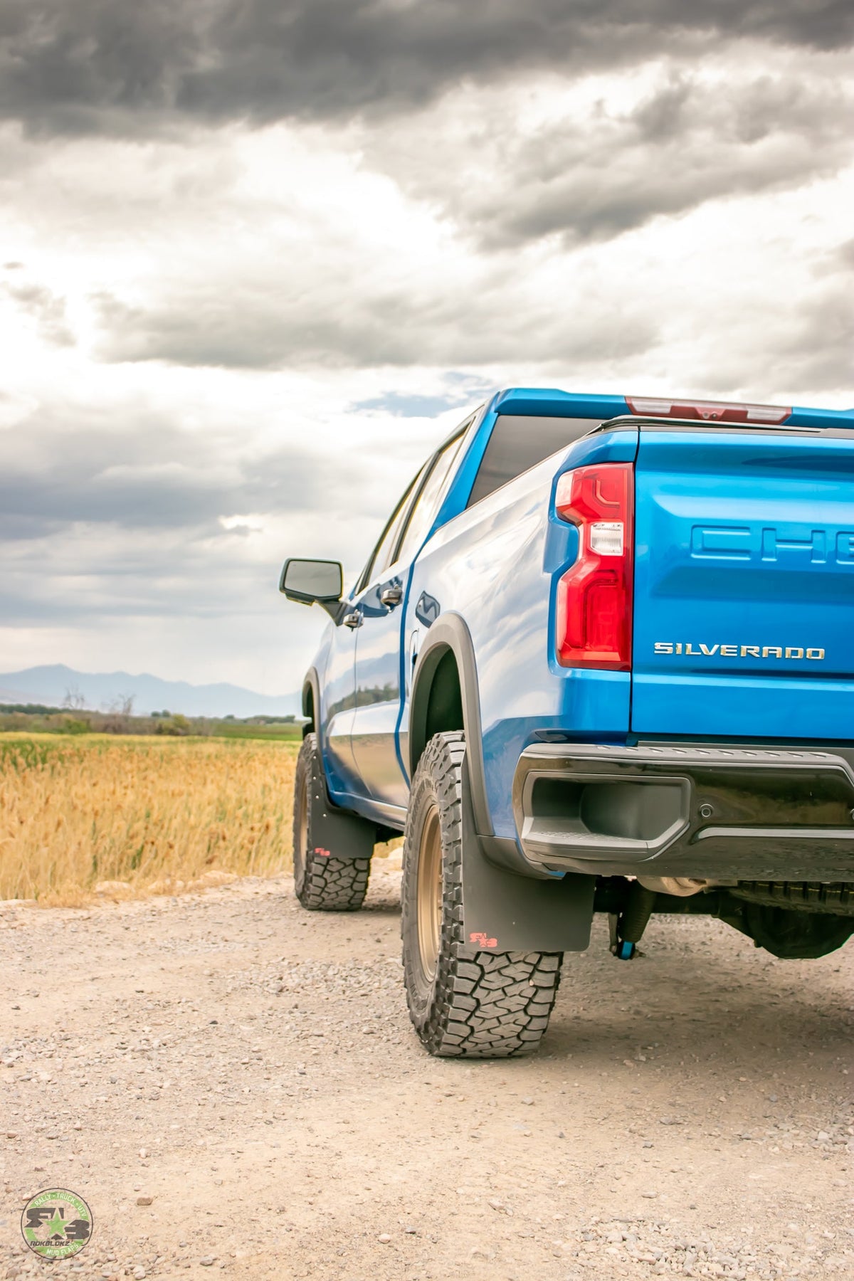 2023 Chevrolet ZR2 Silverado ft. Rokblokz Mud flaps - Side