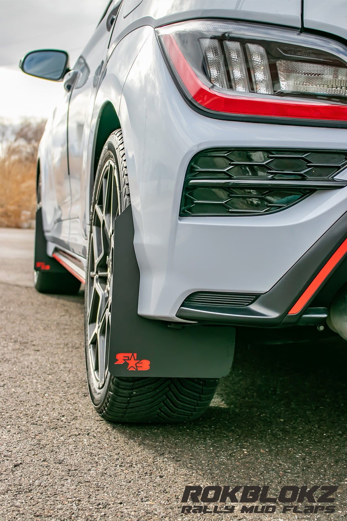 RokBlokz - Hyundai Kona 2018-2023 Rally Mud Flaps