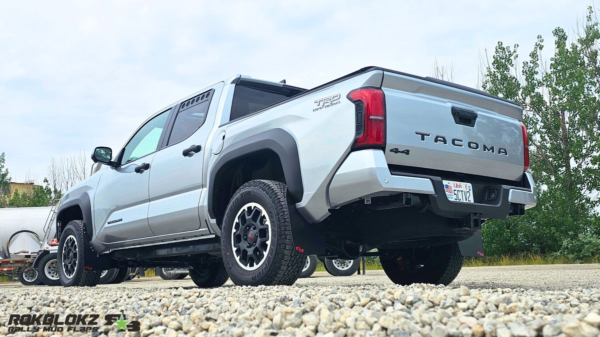 2024 Toyota Tacoma TRD Off-Road featuring Rokblokz Rally Mud Flaps - 3