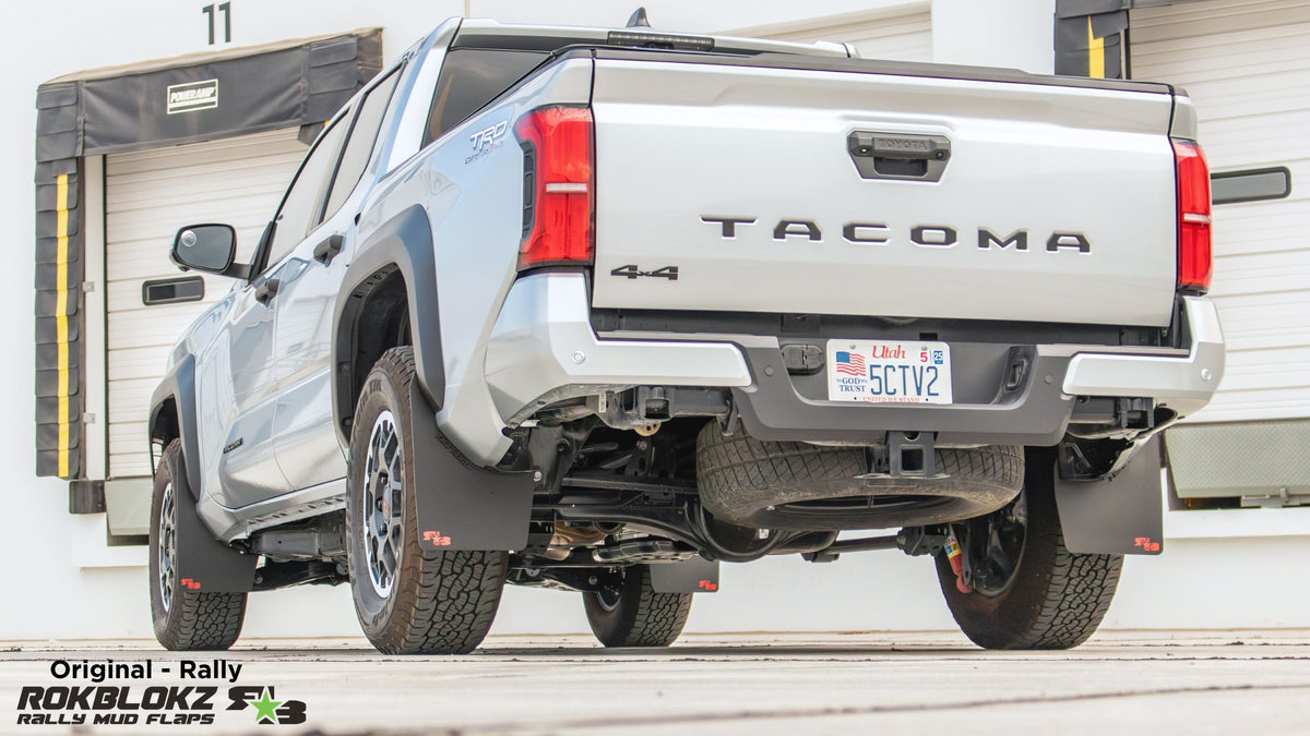 RokBlokz - Toyota Tacoma TRD Off-road (4th Gen) 2024+ Rally Mud Flaps