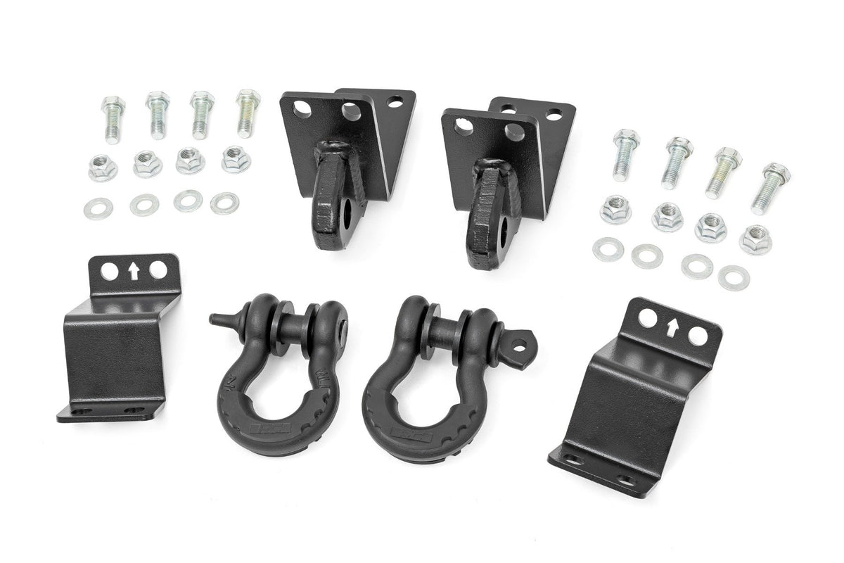 Rear Shackle Kit | D-Ring Combo | Toyota Tacoma 2WD/4WD (2024)