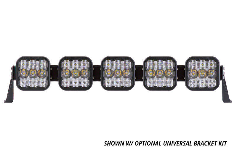 Diode Dynamics SS5 Sport Universal CrossLink 5-Pod Lightbar - Yellow Driving - DD7209