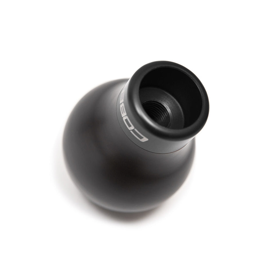 Cobb Subaru 6-Speed COBB Shift Knob - Black w/Stealth Black Collar (Non-Weighted) - 213350-BK