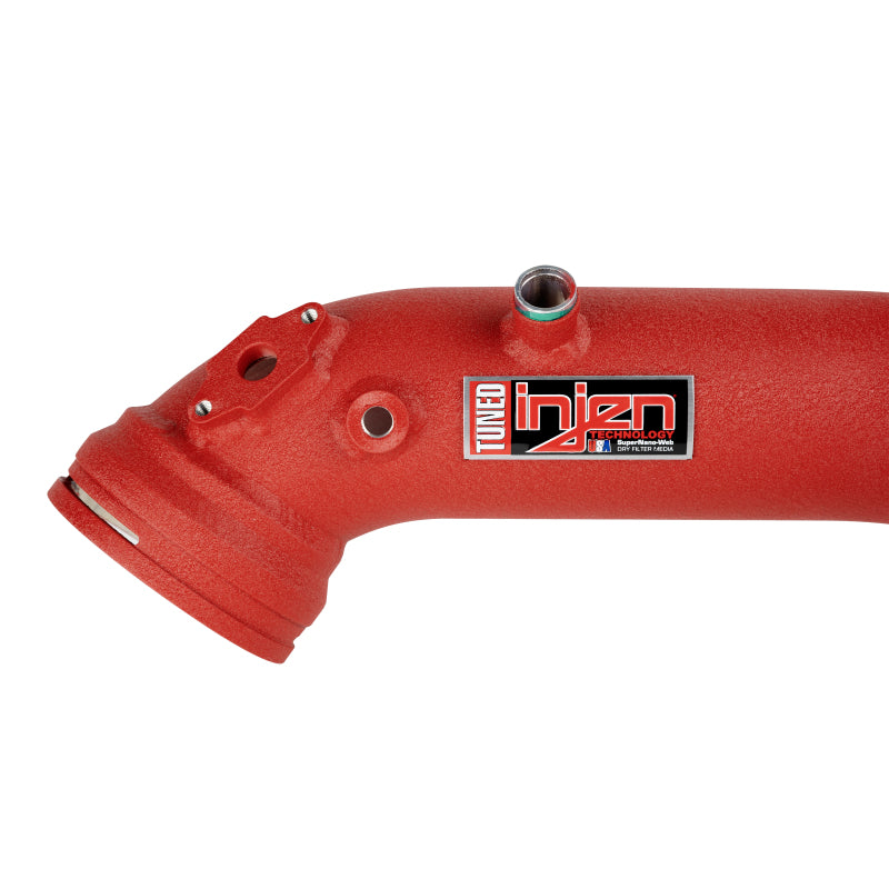 Injen - 16-20 BMW L6-3.0L/ Turbo/ Twin Turbo/L4-2.0L/ L6-2.5L Wrinkle Red Turbo SES Intercooler Pipes - SES1128ICPWR