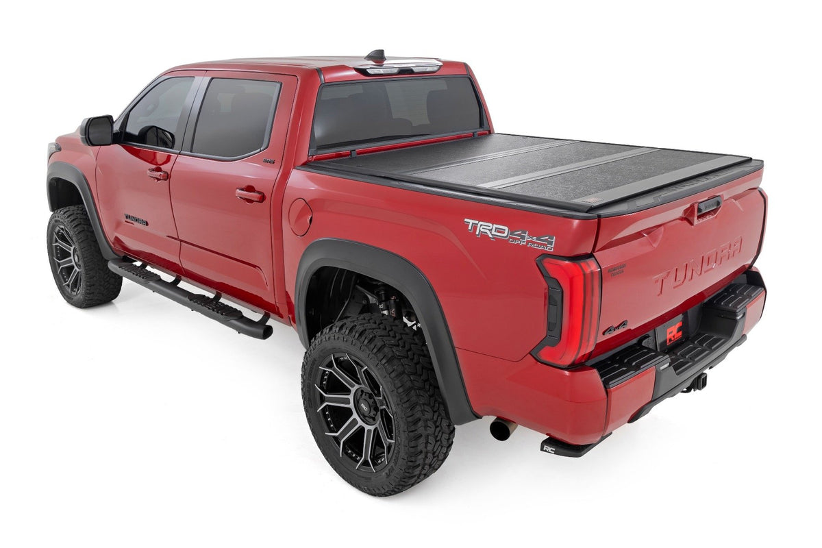 Hard Low Profile Bed Cover | 5&#39;7&quot; Bed | Cargo Mgmt | Toyota Tundra (22-24)