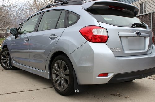 RokBlokz - Subaru Impreza 2012-2016 Rally Mud Flaps