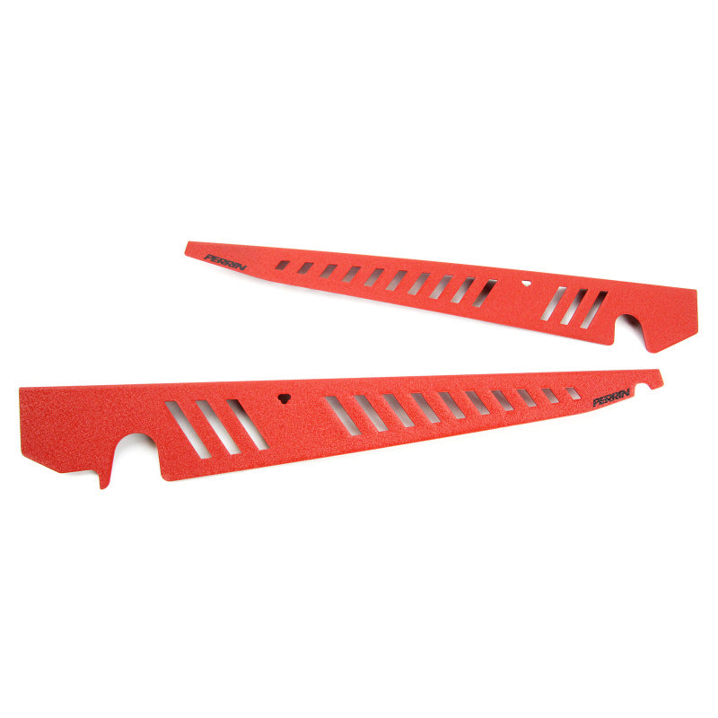 Perrin 2015+ Subaru WRX/STI Fender Shroud Set - Red - PSP-ENG-550RD