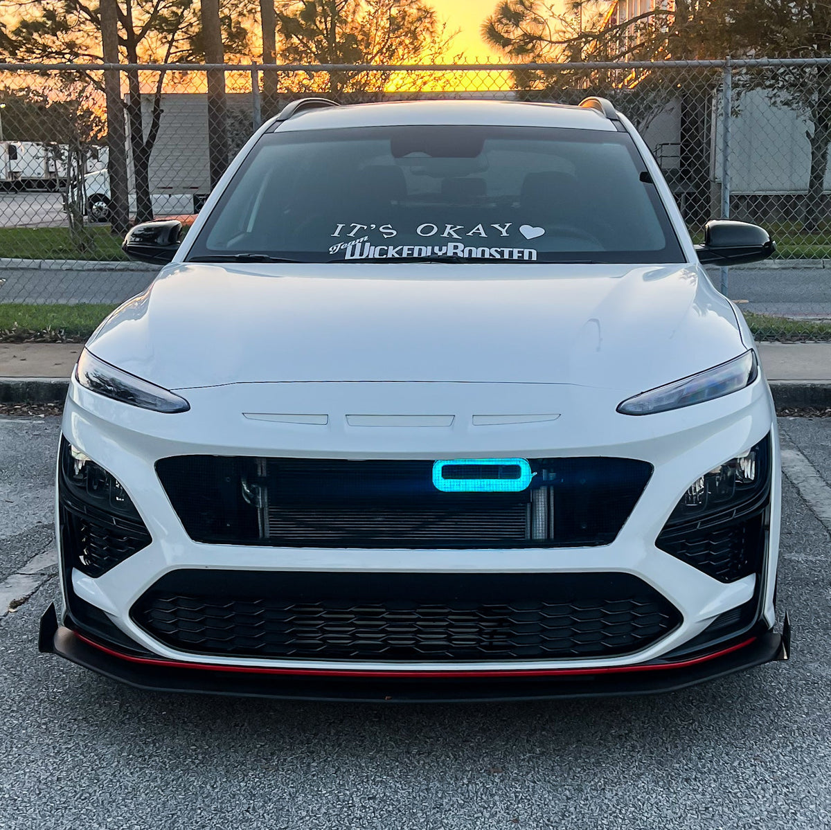 Velossa Tech - 2022+ Hyundai Kona N BIG MOUTH &quot;LIT KIT&quot; Ram Air Intake Snorkel