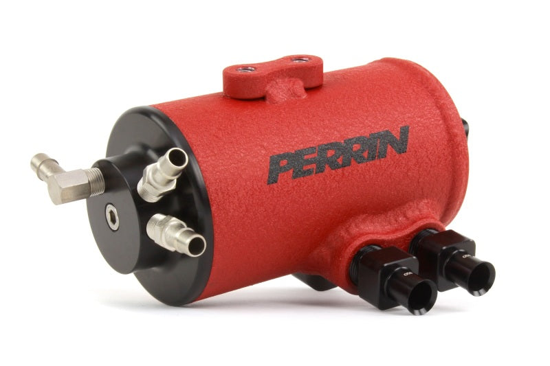 Perrin 22-23 Toyota GR86 / 13-16 Scion FR-S / 13-23 Subaru BRZ Air Oil Separator - Red - PSP-ENG-612RD