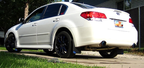 2014 Legacy featuring ORIGINAL Mud Flaps by Rokblokz in Black