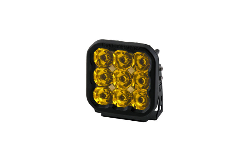 Diode Dynamics SS5 LED Pod Sport - Yellow Spot (Single) - DD6771S